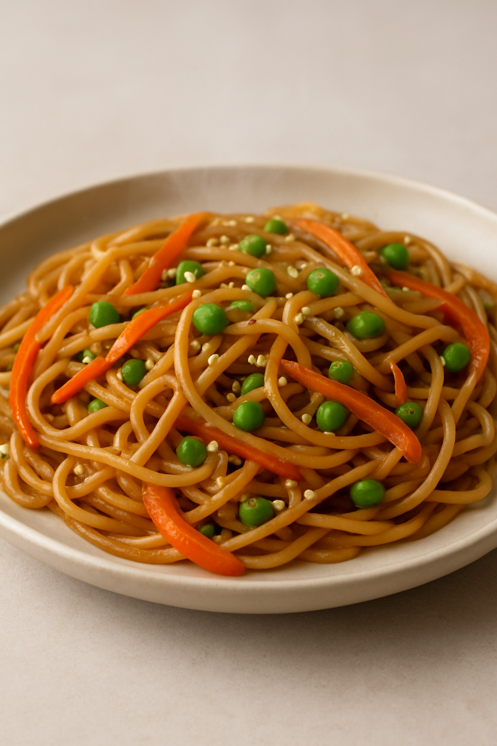 budget friendly veggie stir fried noodles